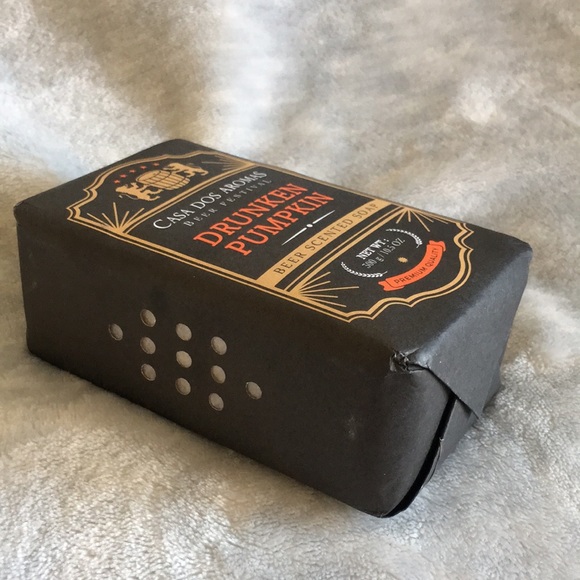 Drunken Pumpkin Beer Scented Soap Casa Dos Aromas 10.50oz Large Bar NWT Portugal - Picture 4 of 11